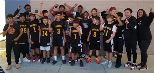 2023-24 Boys' basketball 5-6 DII Champions - Tumbleweed